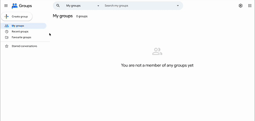 How to create a Google Group