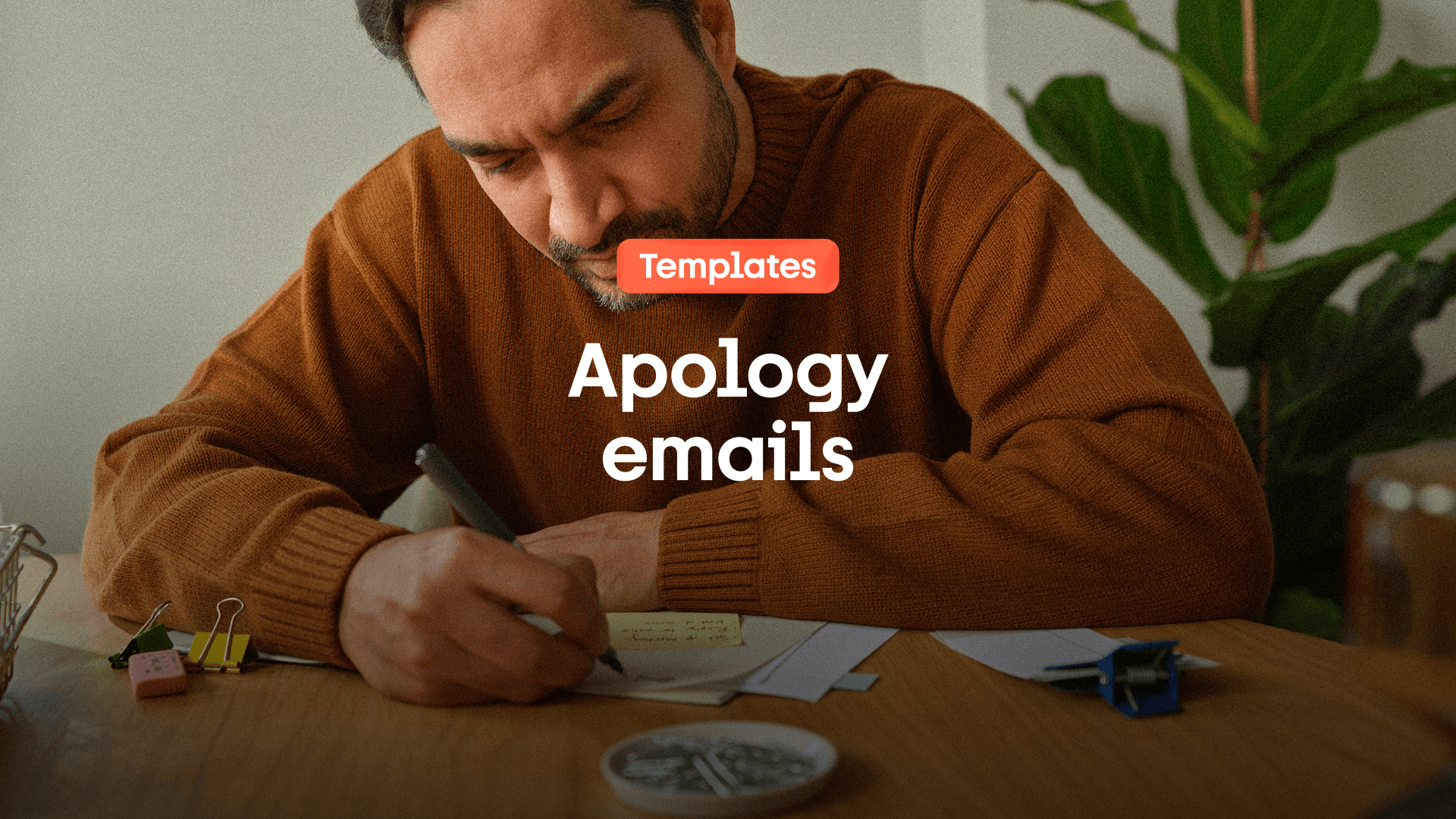 How to write a professional apology email